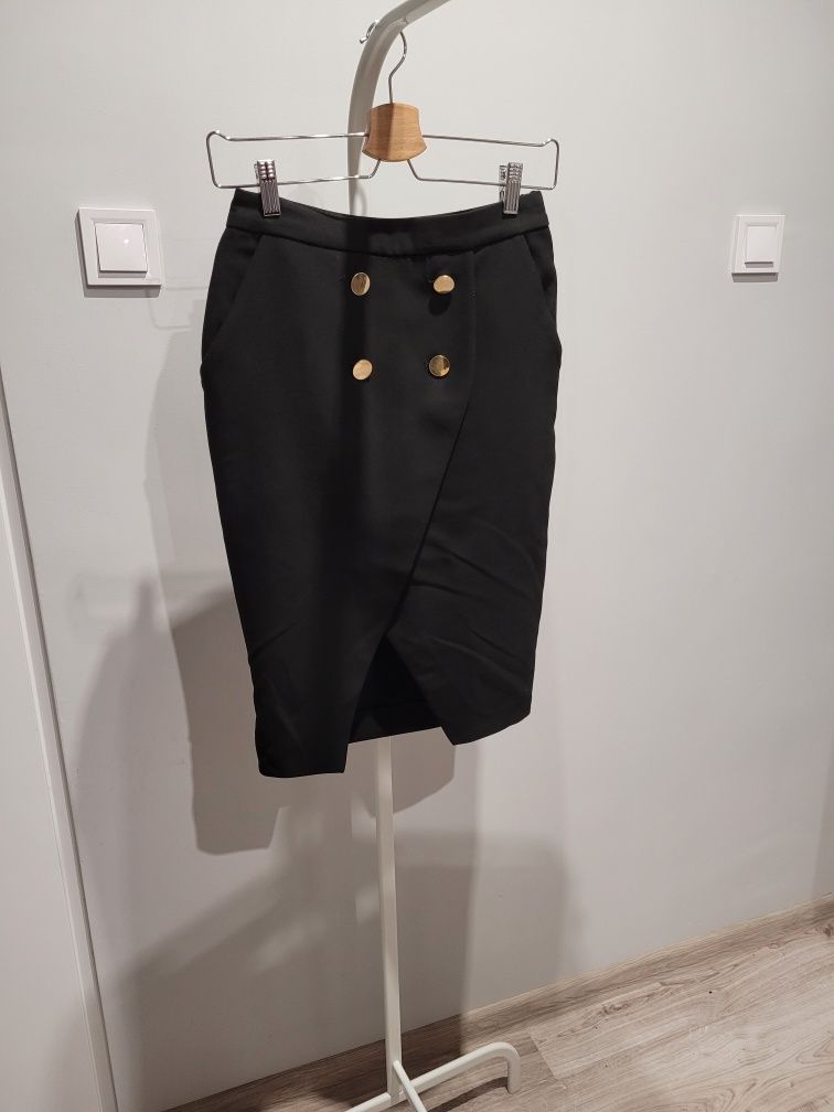 Spódnica elegancka czarna Zara XS
