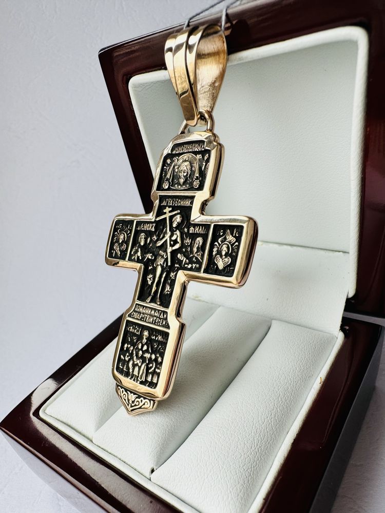 Акимовский крест золото с чернением 23,38 г