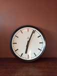 Zegar Pragotron  48cm średnicy. Wtórny, dworcowy, loft, retro