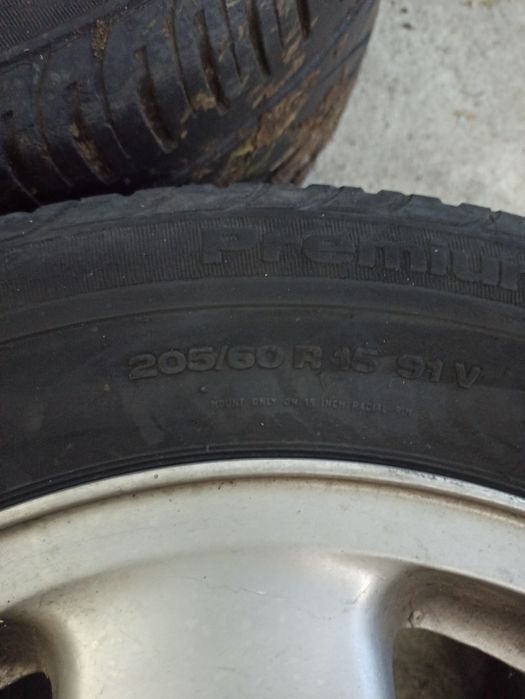 Alufelgi+opony 5x100 *VW golf*