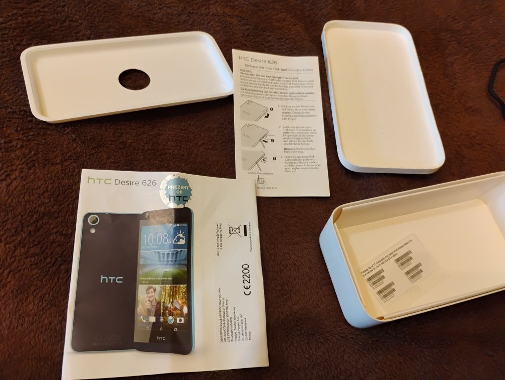 Smartfon HTC Desire 626 niebieski