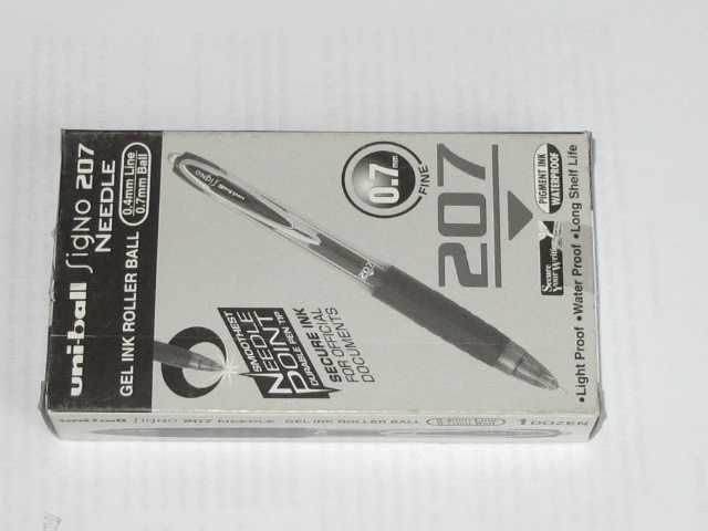 Długopis żelowy Uni Ball Signo Needle UMN 207ND szt. 3