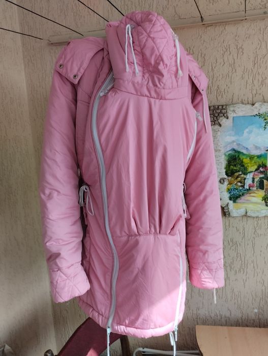 Зимняя куртка для беременных. Зимова куртка для вагітних