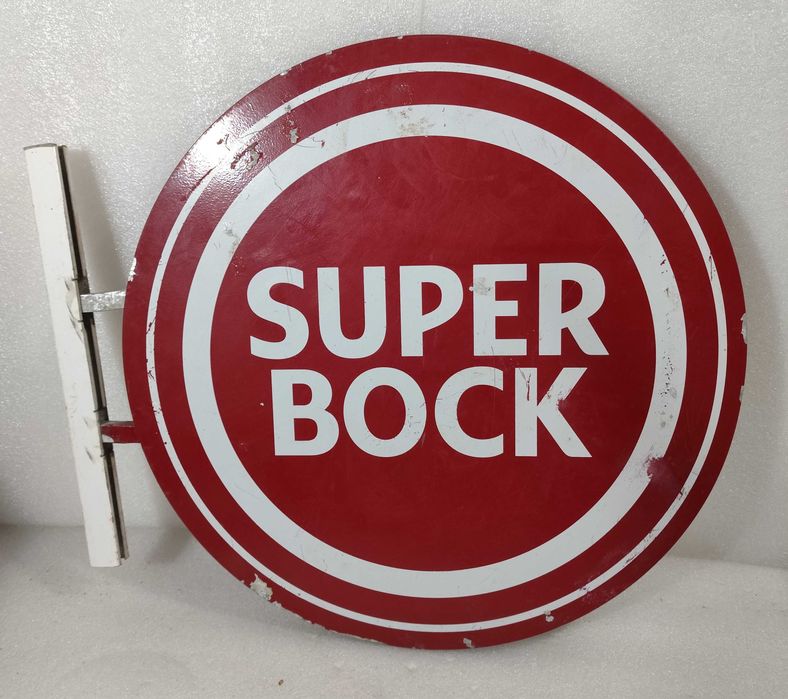Reclame anúncio metálico Super Bock