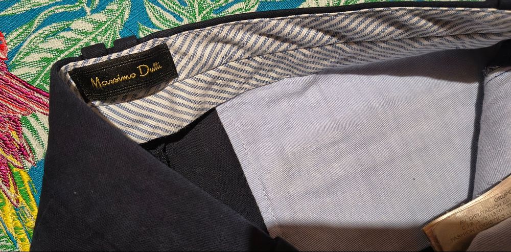 Spodnie wizytowe galowe Massimo Dutti roz. 38