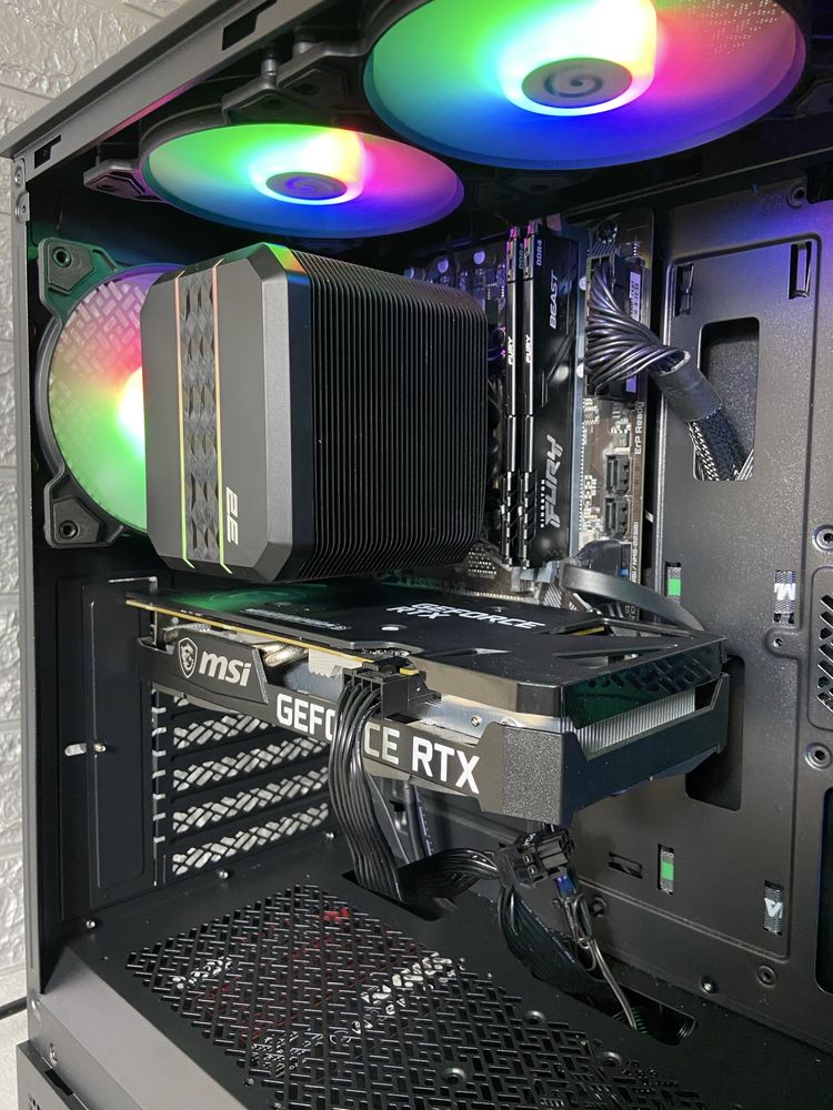 Игровой компьютер,ПК(i5-11400F,DDR4 16GB,RTX 3060 TI,M2 SSD 512GB)