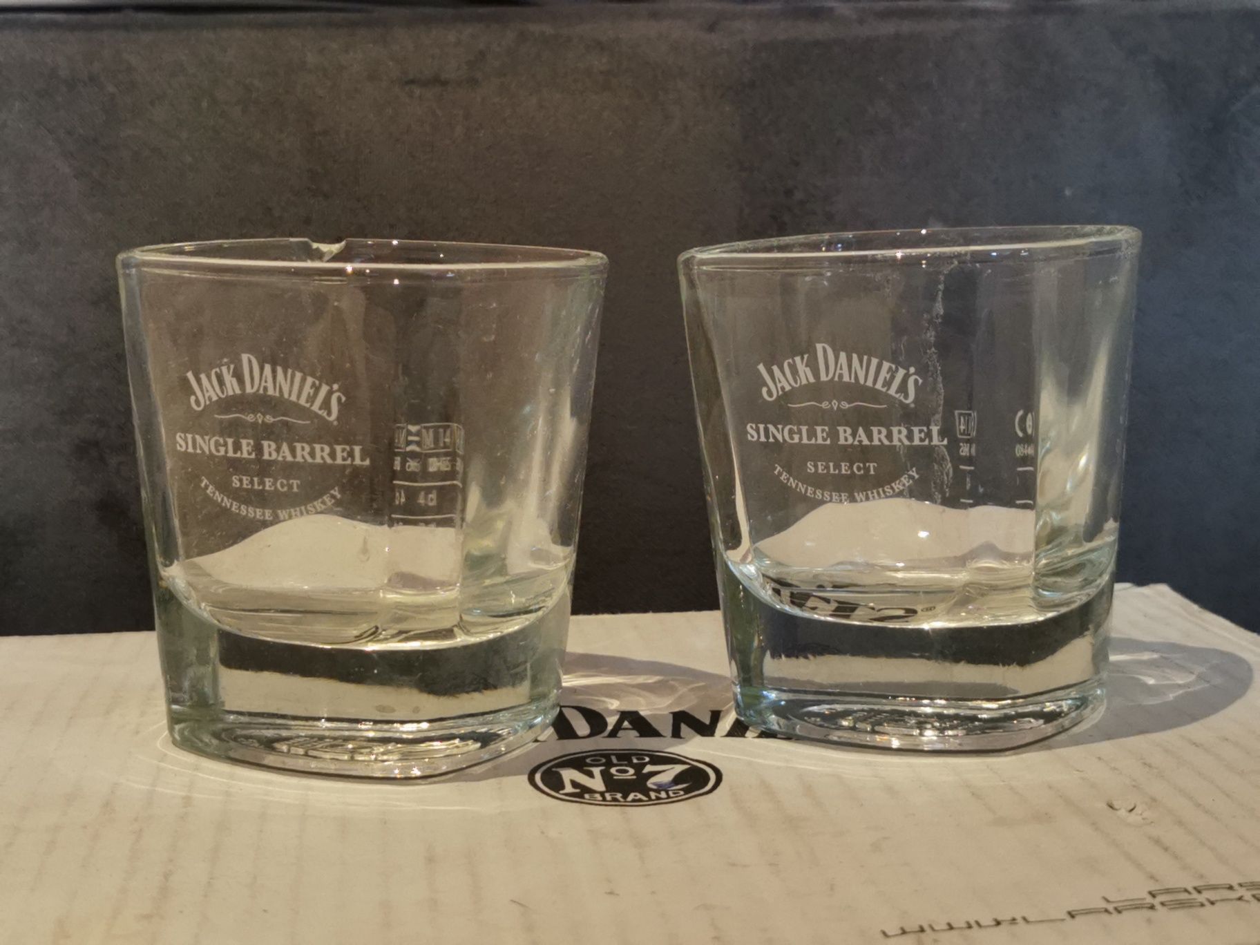 2 szklanki Jack Daniel's single barrel select