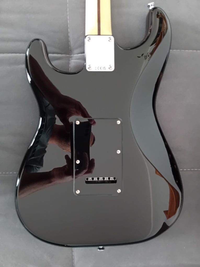 Gitara elektryczna Fender Squier Stratocaster MN BPG BLK