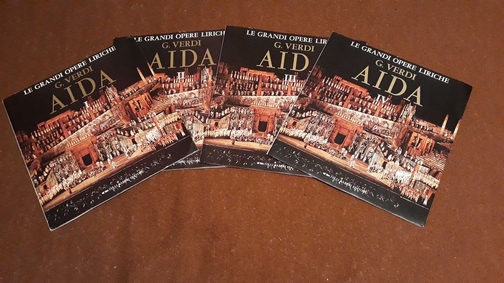 Giuseppe Verdi - Aida - 5 LP Deluxe Box - portes incluídos