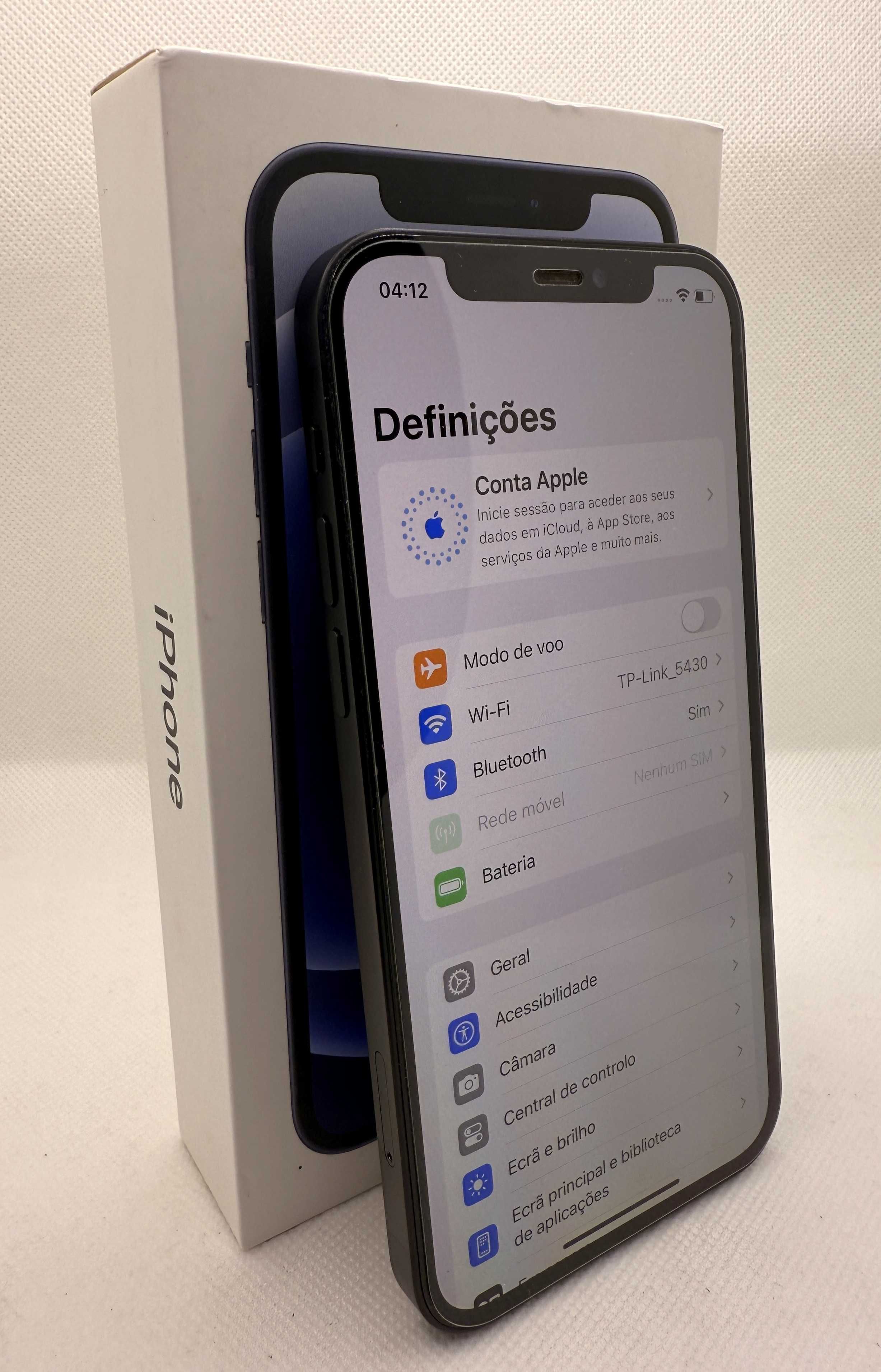 iPhone 12 64GB Preto | Desbloqueado | Funciona Perfeitamente | 5G