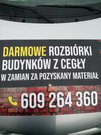 Rozbiórki budynków za darmo