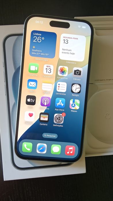 iPhone 15 128GB - como novo