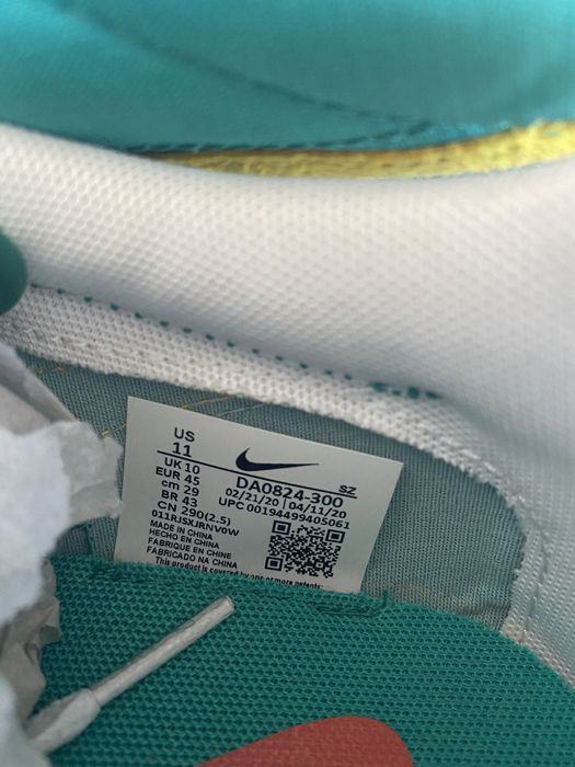 Buty sneakersy Nike Daybreak green nowe 45 męskie