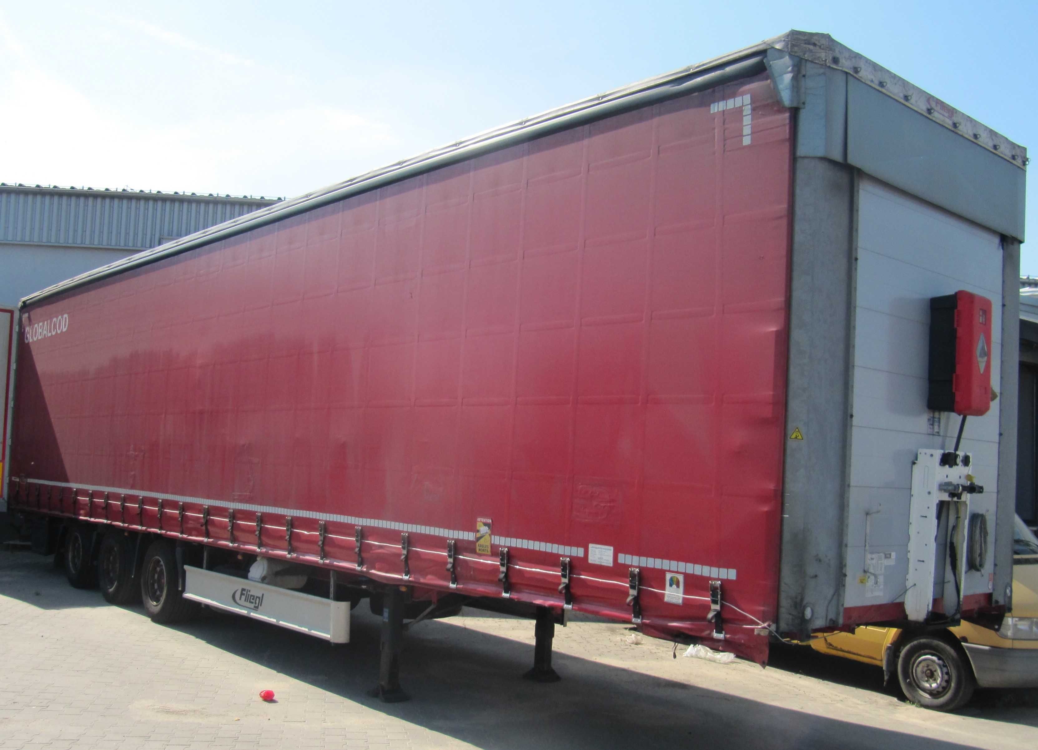 Naczepa Fliegl mega+mulda