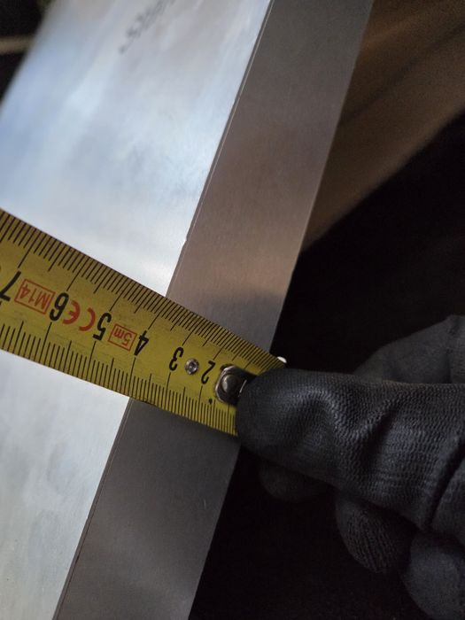 Drzwi z demontażu stal nierdzewna grube