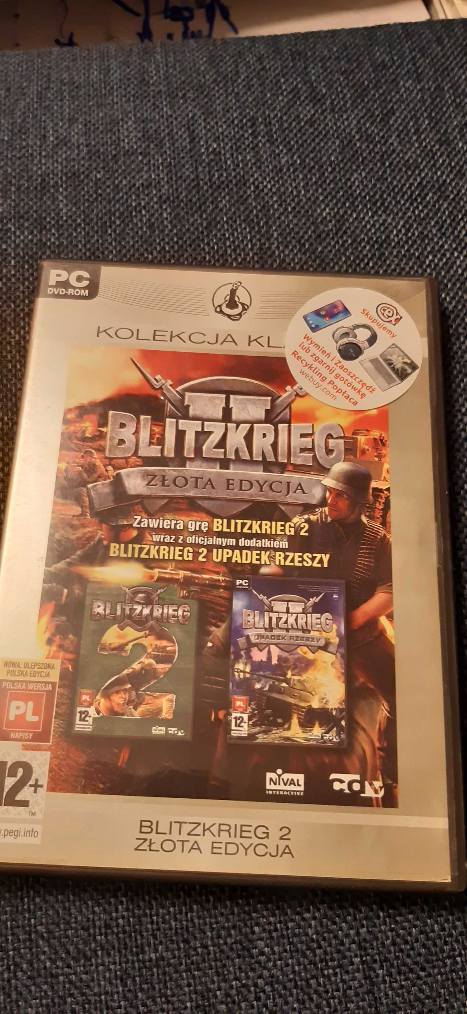 Blitzkrieg 2 Złota Edycja Kolekcja Klasyki CD