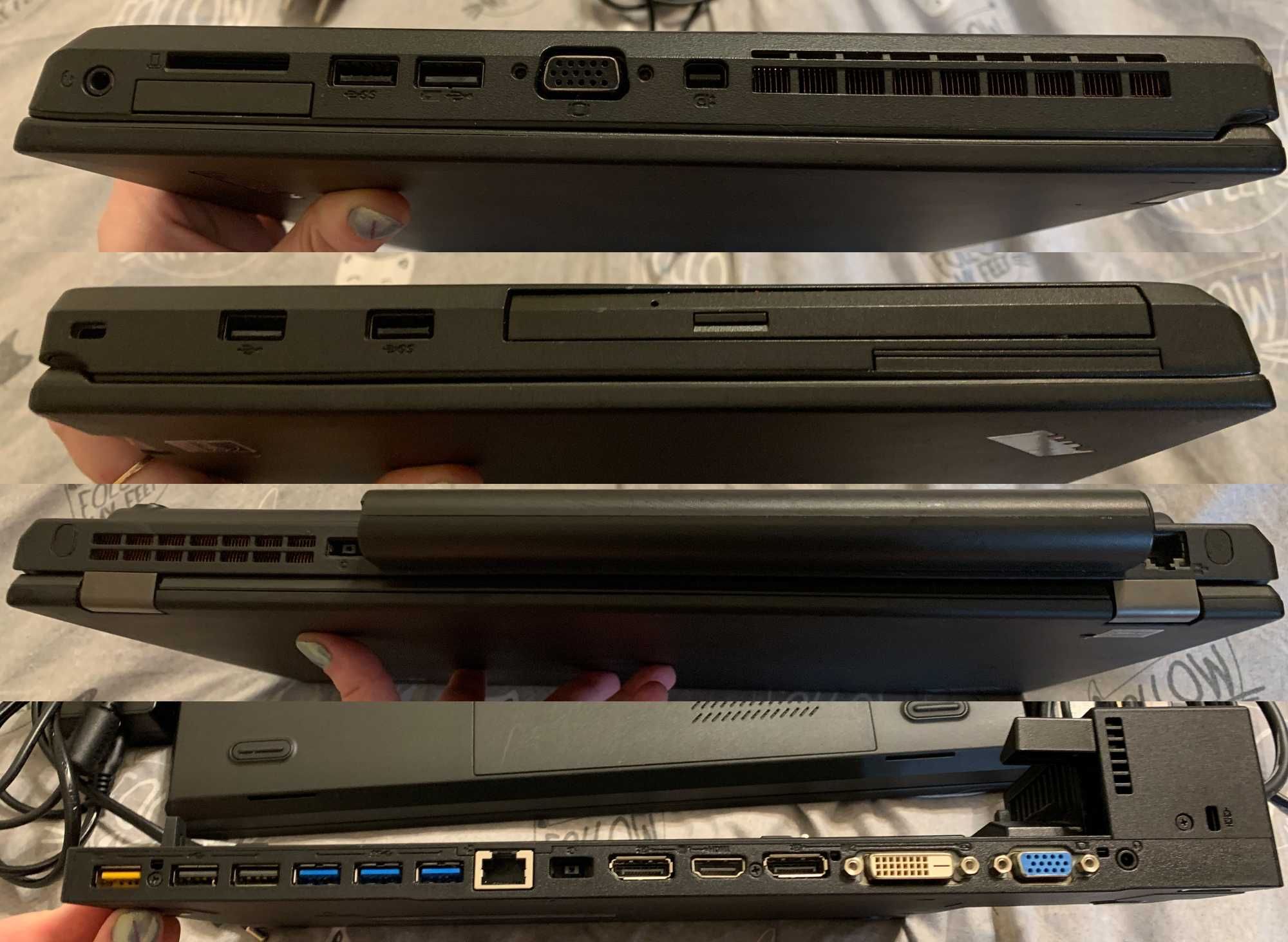 Ноутбук Lenovo Thinkpad T540p з докстанцією ThinkPad Ultra Dock 40A2