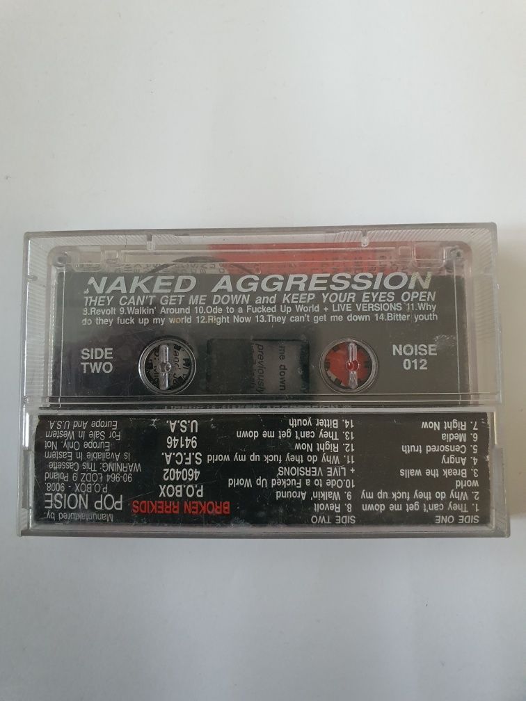 Naked Aggression kaseta audio
