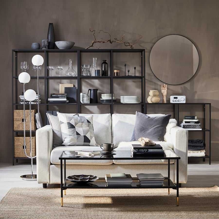 Ikea Nowa VIMLE Sofa rozkładana 140x200cm Średnioszary Beżowy Gunnared