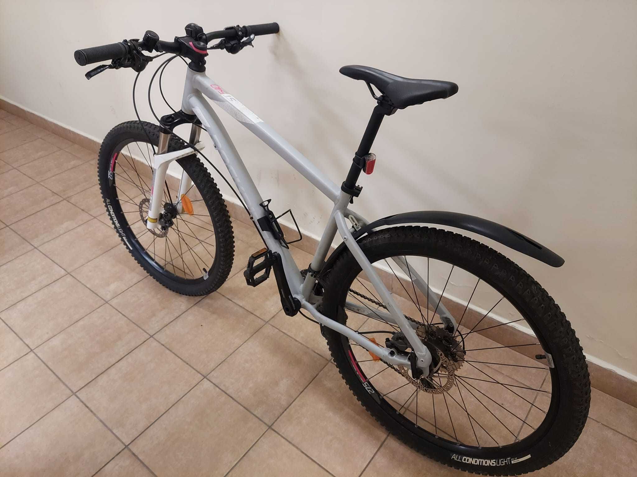 Damski Rower MTB Rockrider ST540 rozmiar L (z wyposażeniem)–dla kobiet