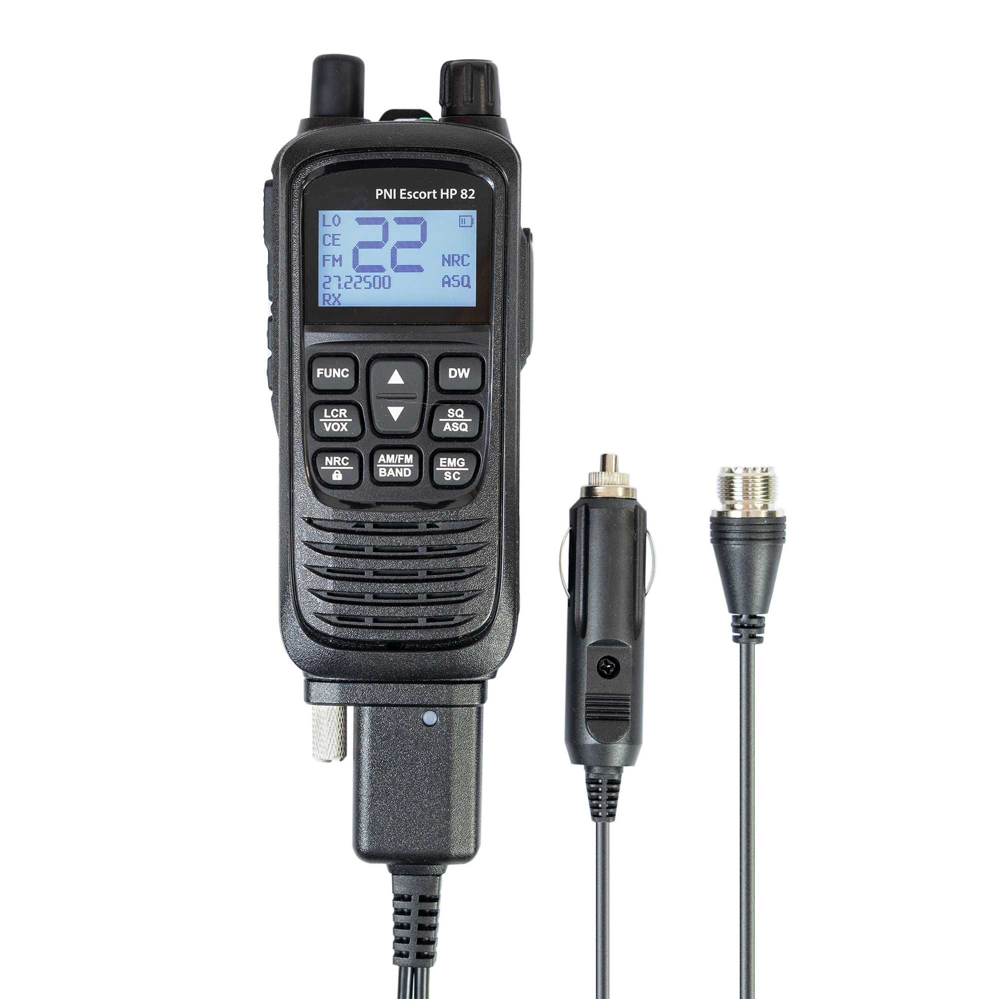 Radio ręczne CB PNI Escort HP82 AM/FM antena BNC bateria 1800mAh