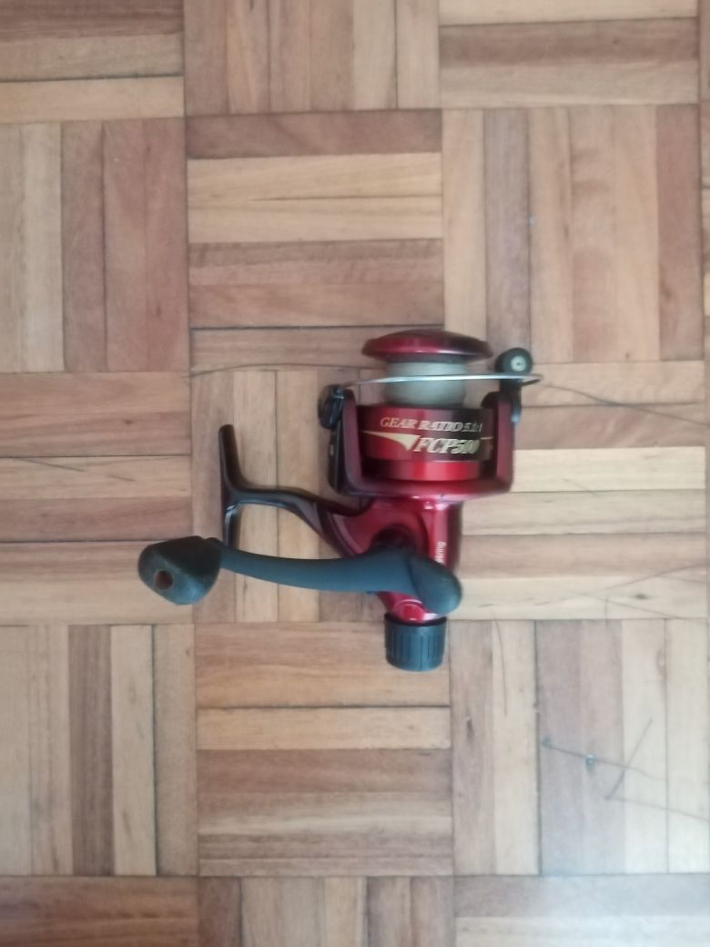 3 Canas de pesca (Cana + Carreto)