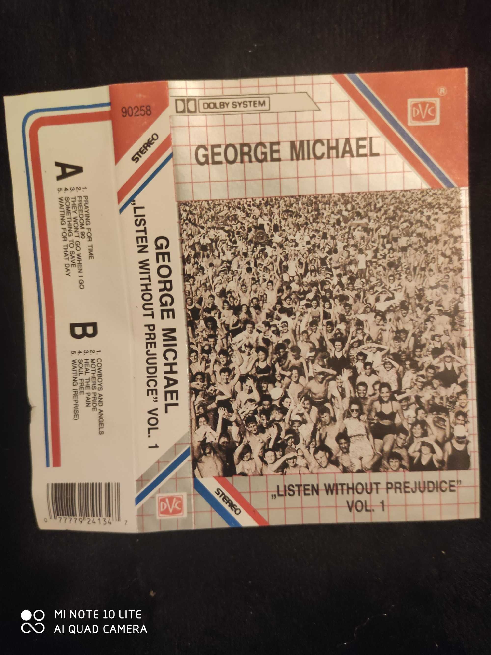 George Michael Listen Without Prejudice Vol.1 kaseta