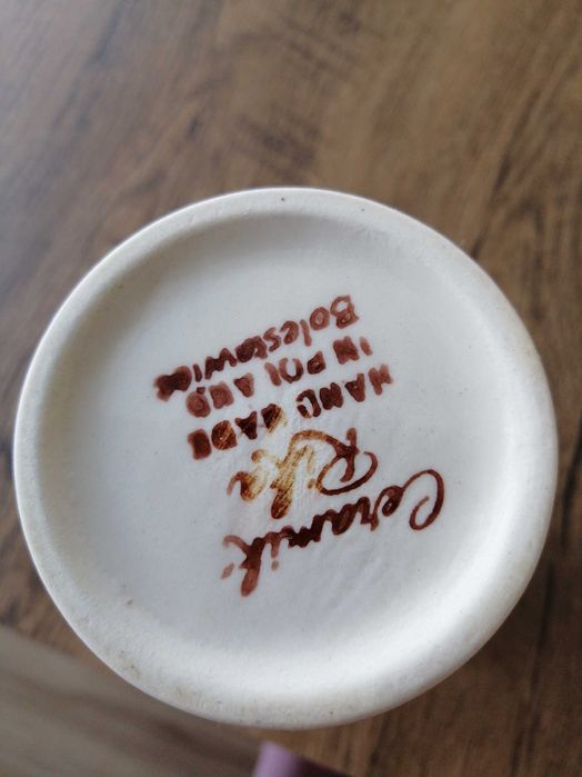 Wazon, flakon ceramika boleslawiecka