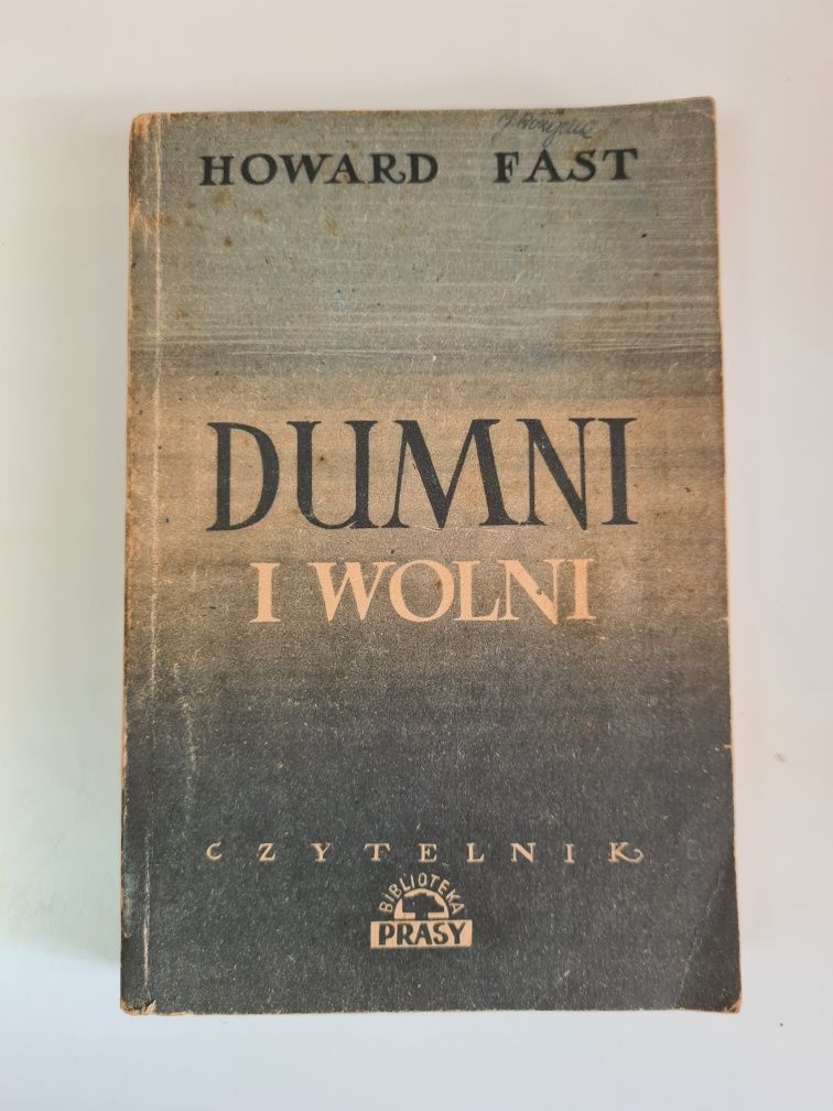 Dumni i wolni - Howard Fast .