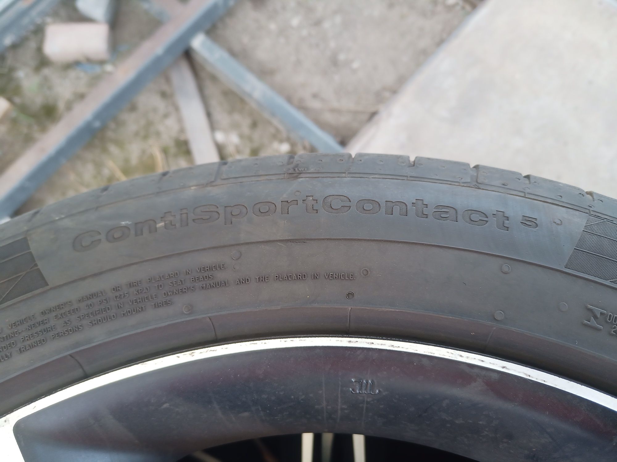 Opona opony Continental 245/45r19 bmw