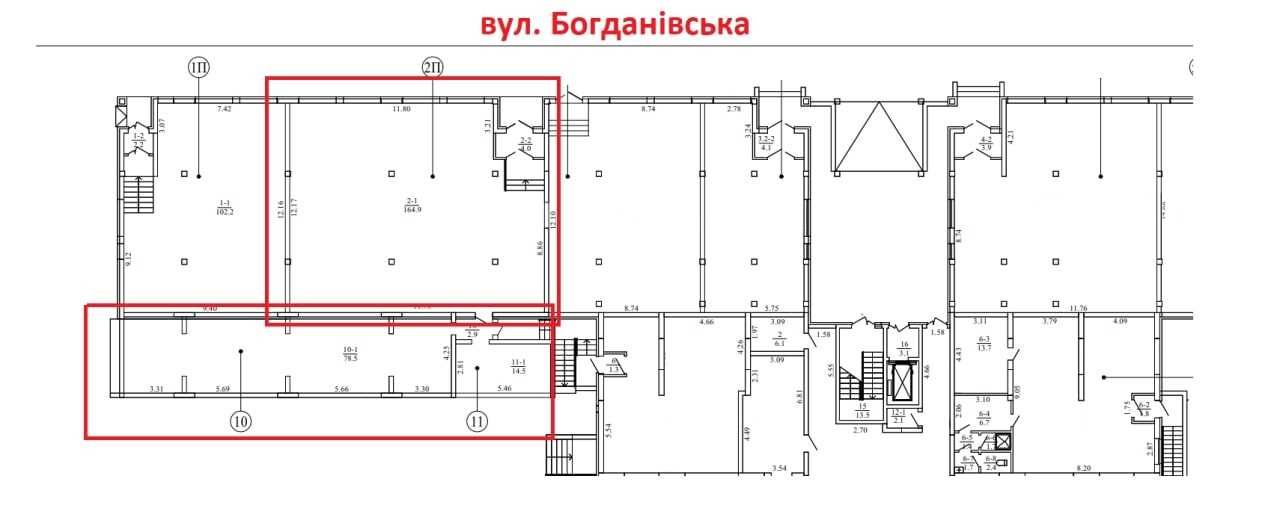 Оренда приміщення фасад 264кв.м з ремонтом (5хв від м.Вокзальна).