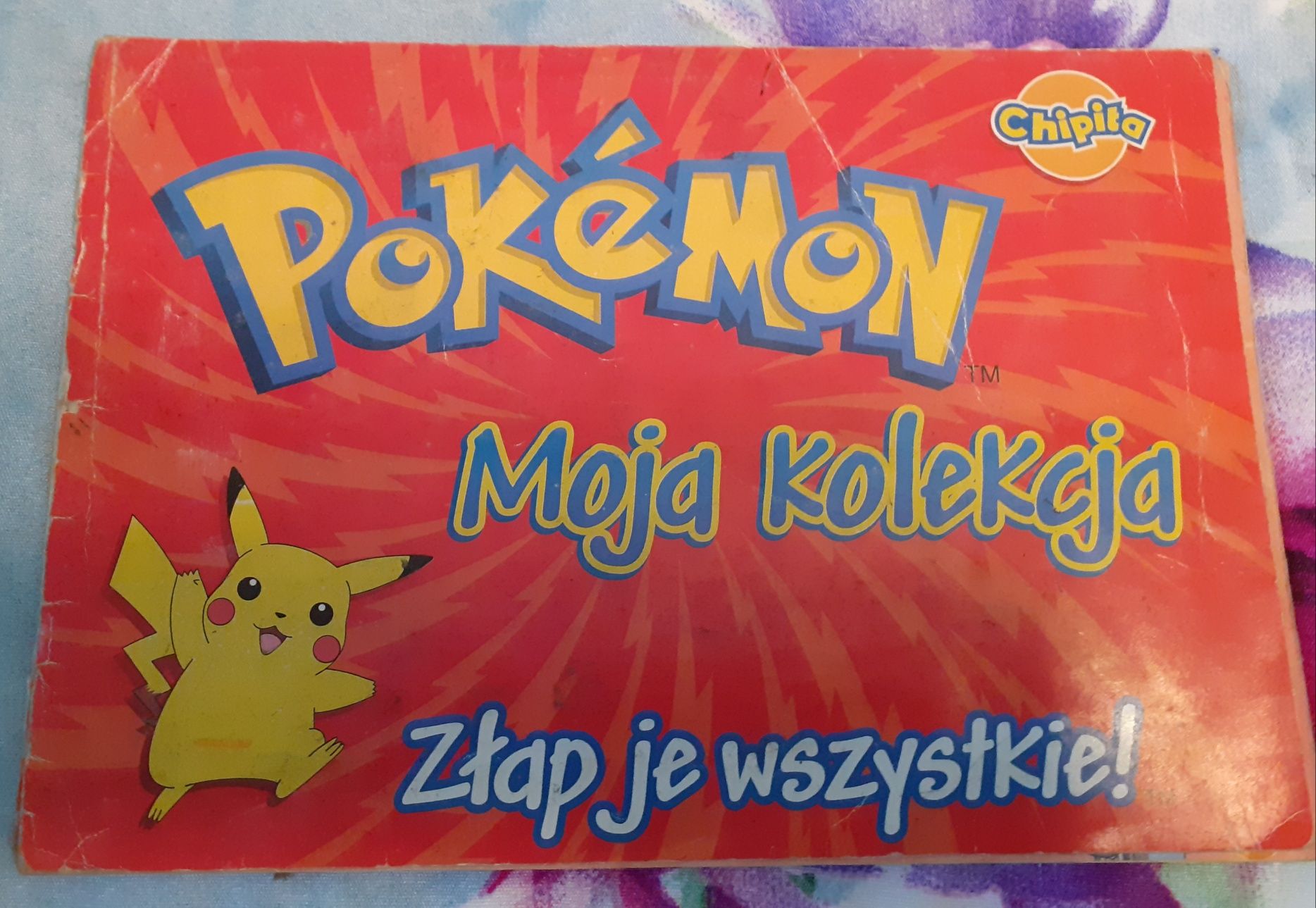 Album Pokemon Moja kolekcja Chipita Złap je wszystkie pusty