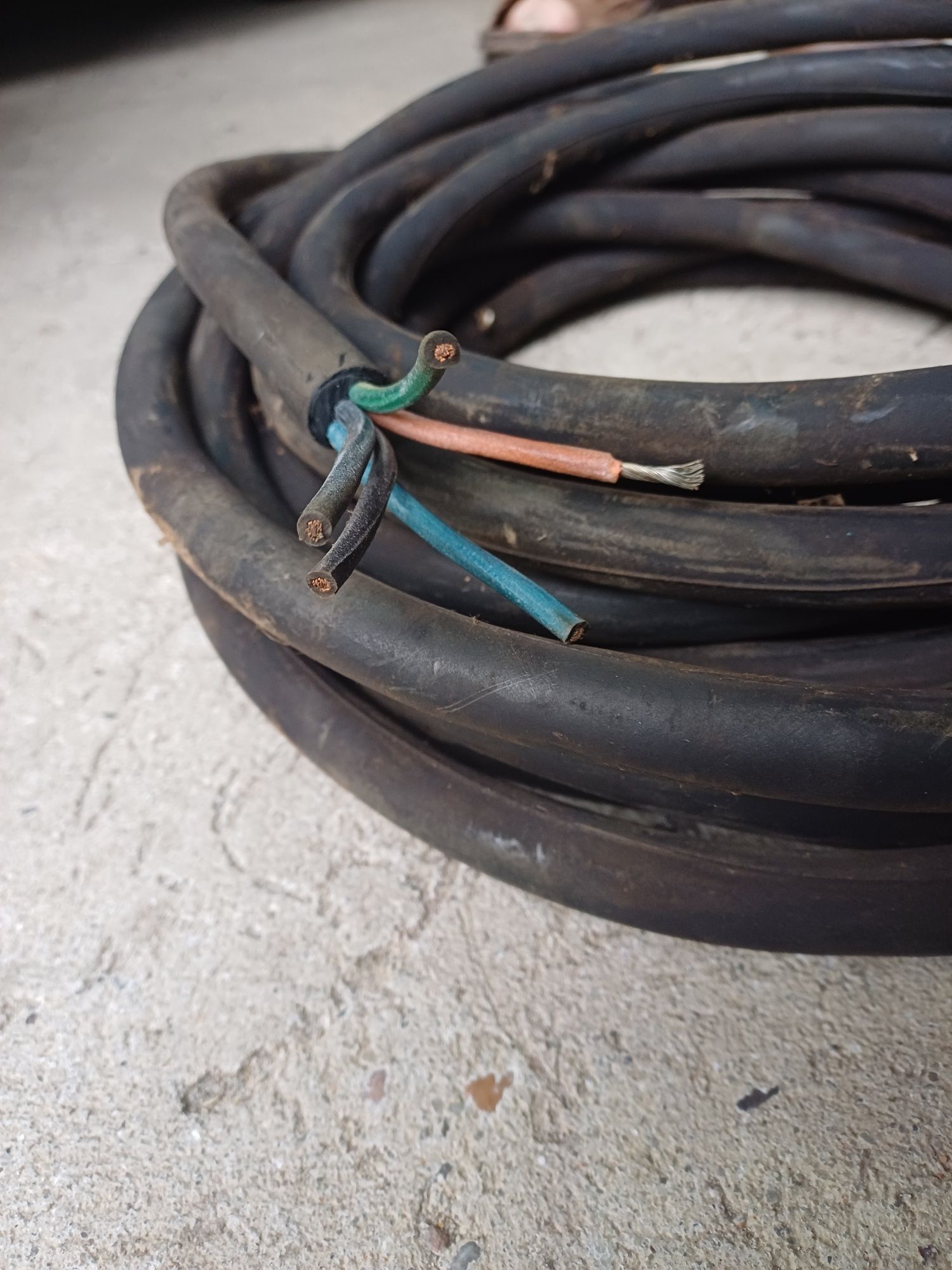 Przewód elektryczny pięciożyłowy