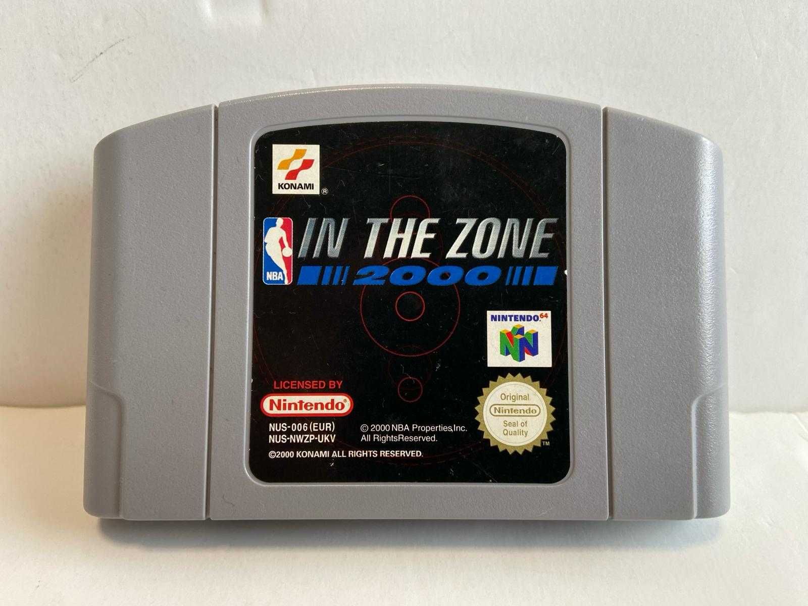 Jogo Nintendo 64 original: NBA in the Zone 2000