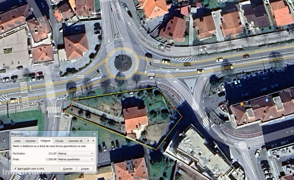 Terreno com 1.500m2 com moradia para construção de fracções