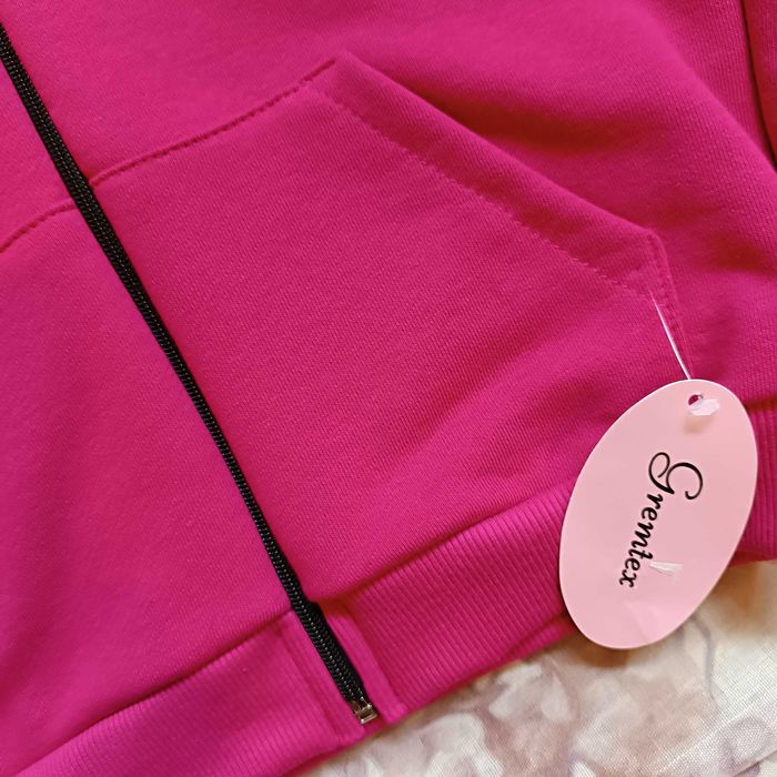 Bluza na zamek dla dziewczynki r 134