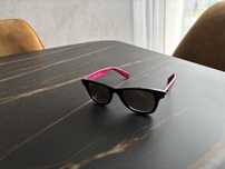 Okulary przeciwsłoneczne Ray Ban Junior róż fiolet rozmiar 20