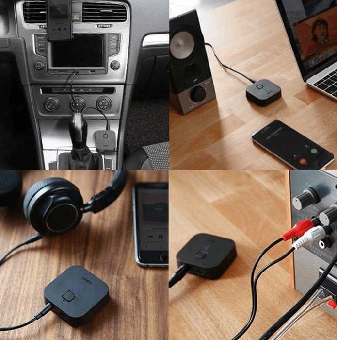 AUKEY – Adapter Bluetooth 5.0 Nadajnik i Odbiornik 2w1