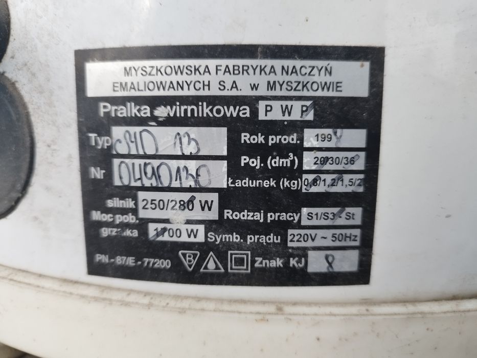 Pralka Frania stara
