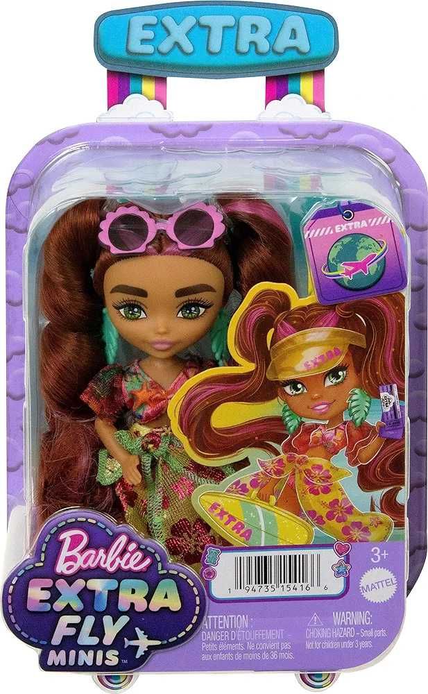 Barbie Extra Fly Minis Travel Doll