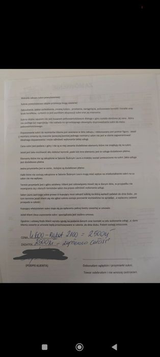 Suknia ślubna • 3XL cena do negocjacji