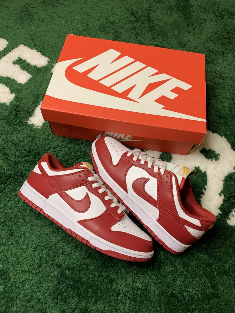 Оригінал Nike Dunk Low USC Gym Red DD1391-602 | Нові | Розмір 44