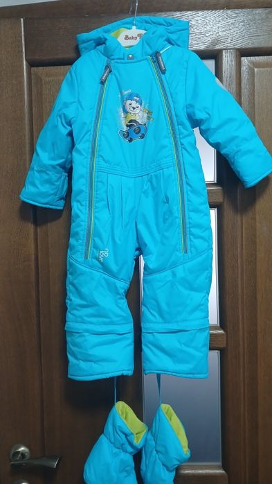 Зимній комбінезон 80-92см,трансформер.
