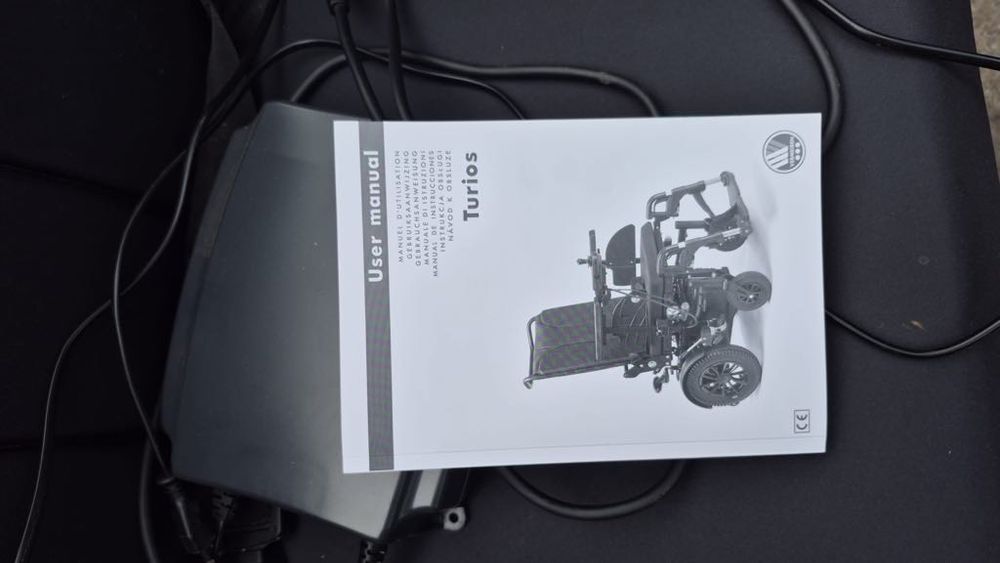 Wózek inwalidzki, nowy elektryczny