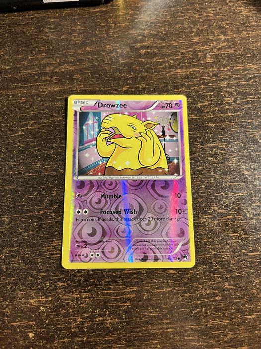 Karty pokemon oryginalne starsze holo reverse Drowzee