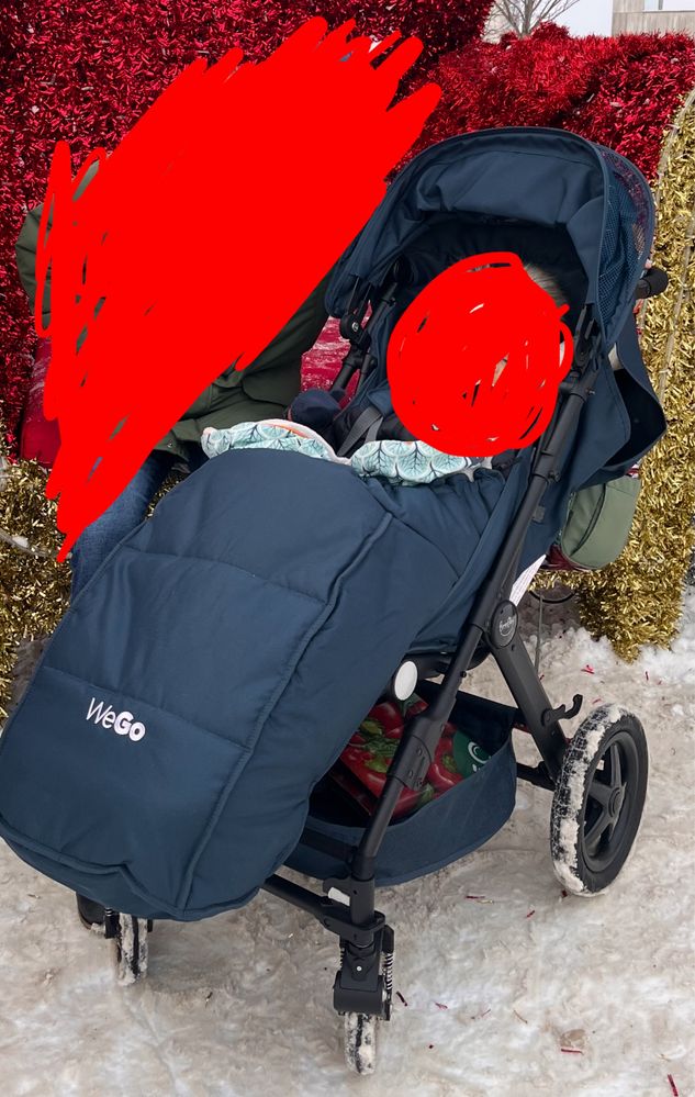 Wózek spacerowy specjalny WeGo Firefly inwalidzki