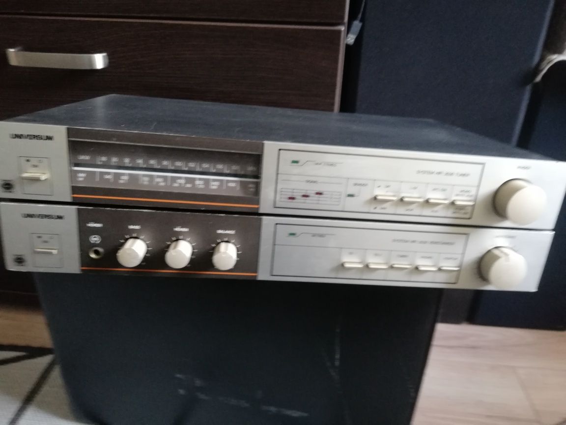 Zestaw Universum VTC. 3931 tuner wzmacniacz
