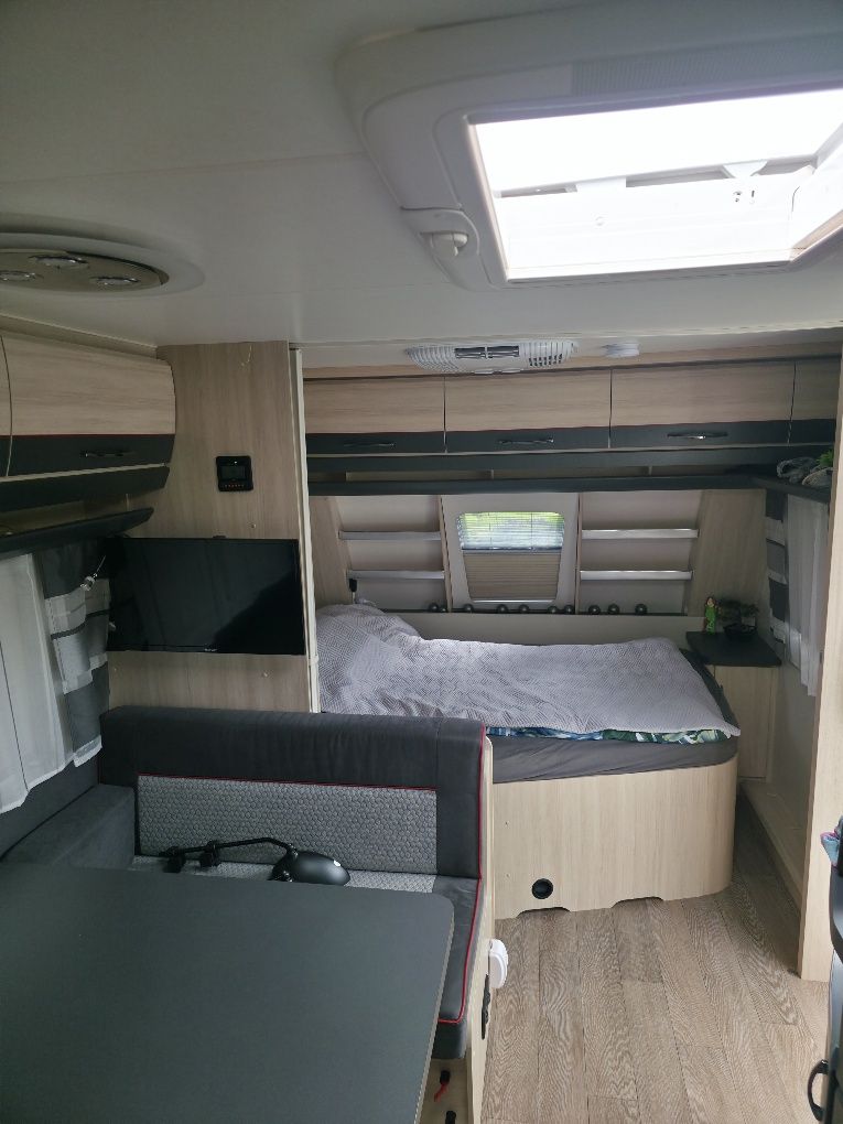 Przyczepa kempingowa Hobby 545 KMF DE LUXE Edition