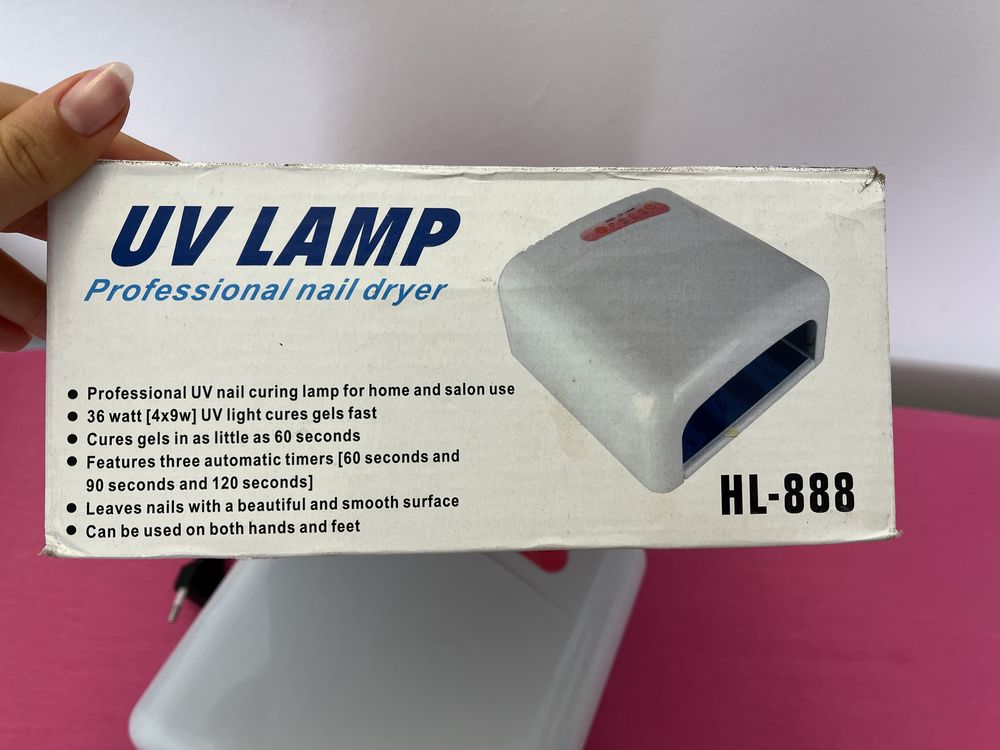 Lampada UV unhas gel