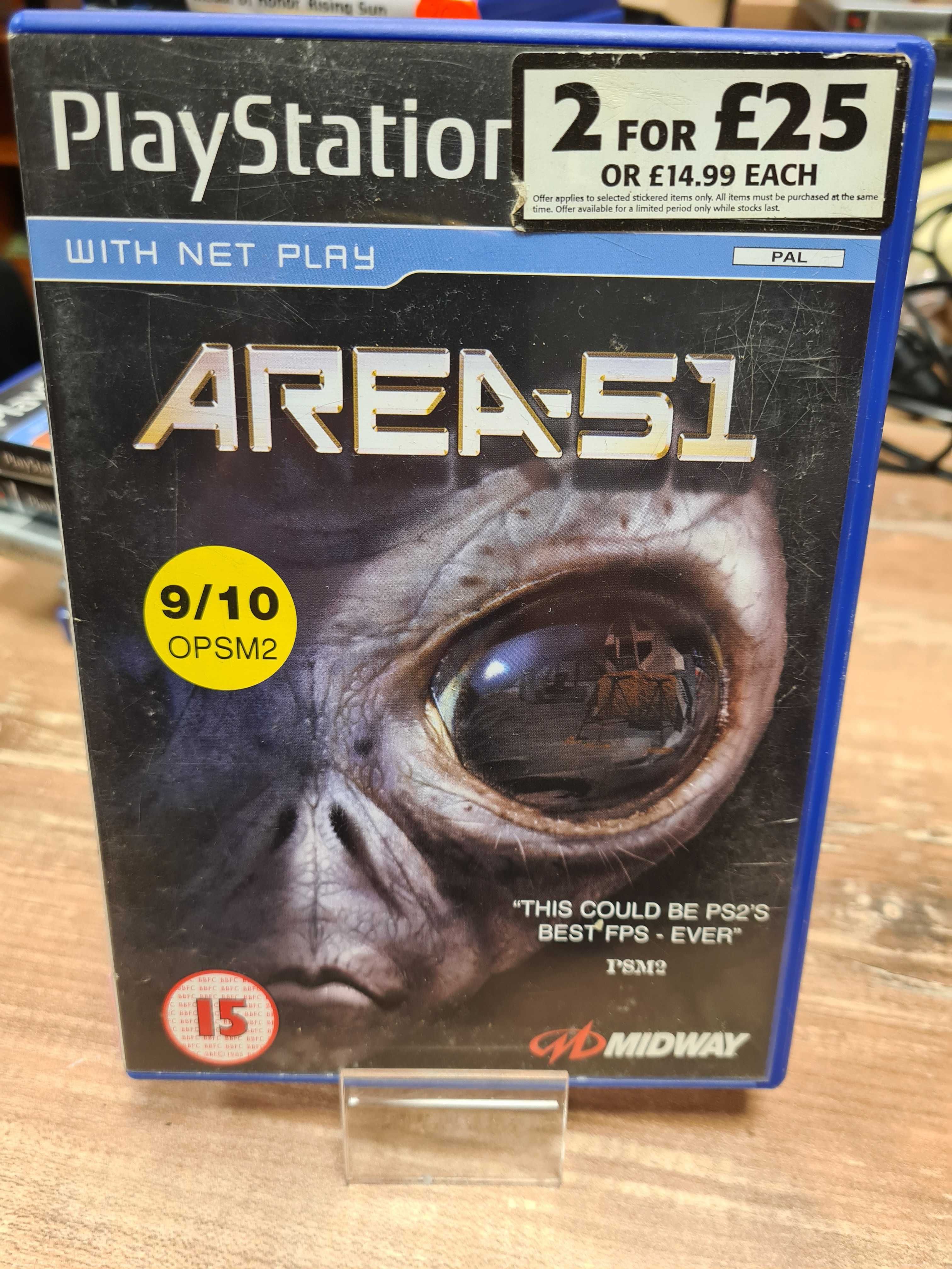 Area 51 PS2, Sklep Wysyłka Wymiana